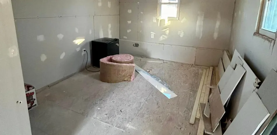 painting drywall exterior